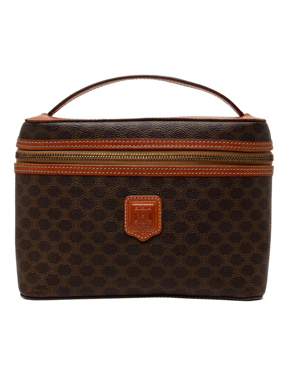 Celine Macadam Coated Canvas Vanity Bag #341554C44B